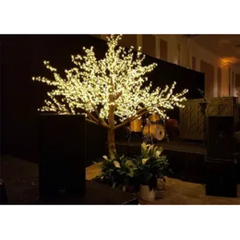 Artificial Maple Leaves LED Light Tree for Sale