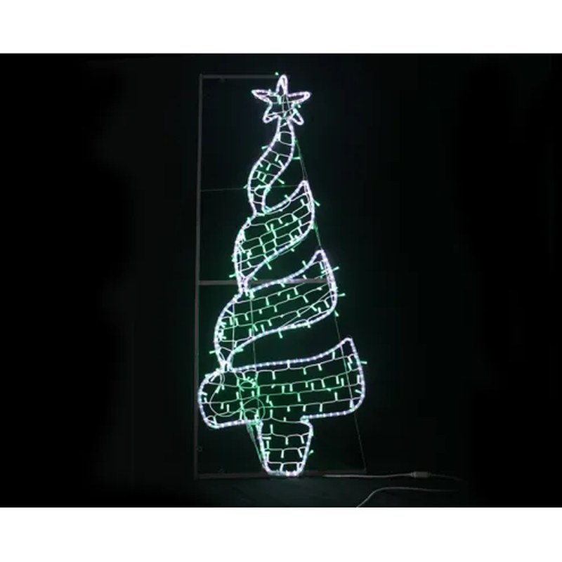 Street Christmas Decor LED Tree Motif Lights