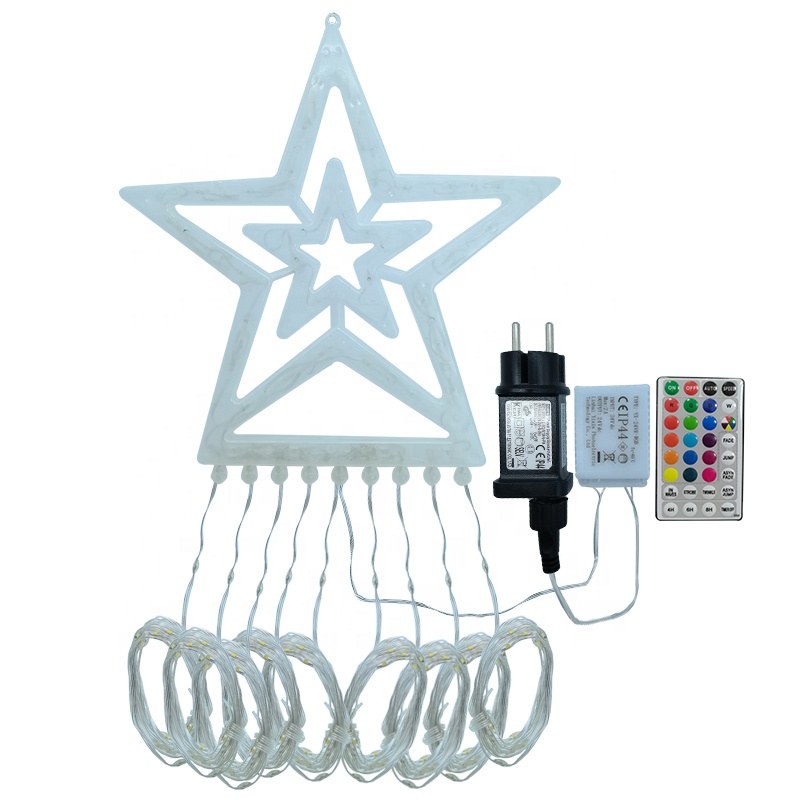 Christmas Tree String Lights-remote control/RGB