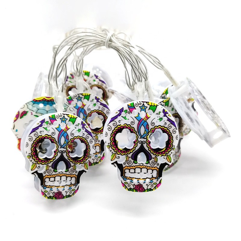 Halloween series LED string light with decos