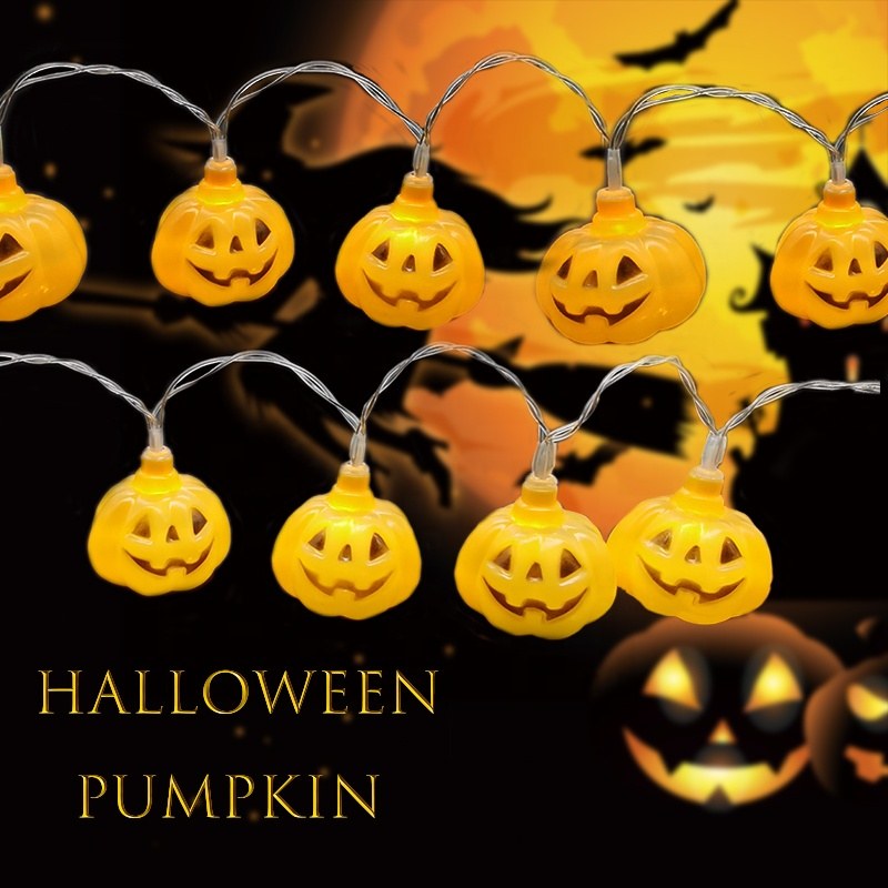Halloween series LED string light with decos