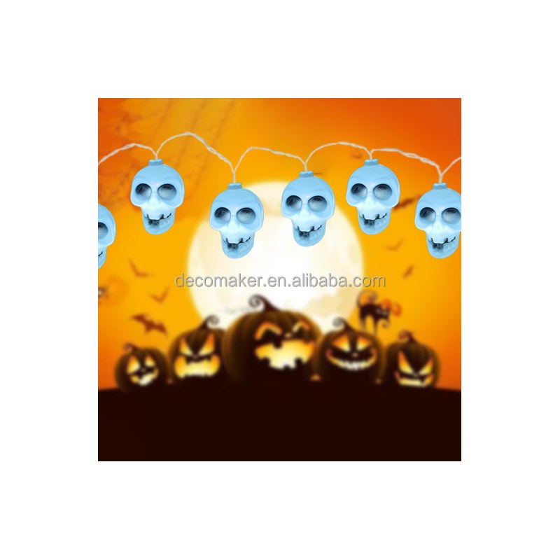 Halloween series LED string light with decos