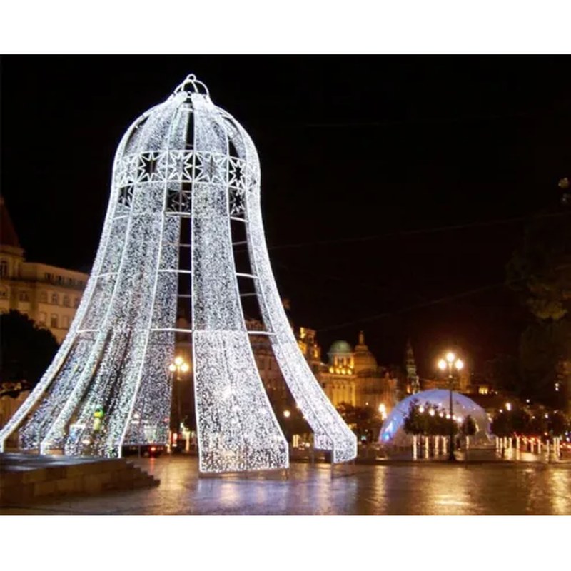Church Christmas Decorations Super Big Light Bell