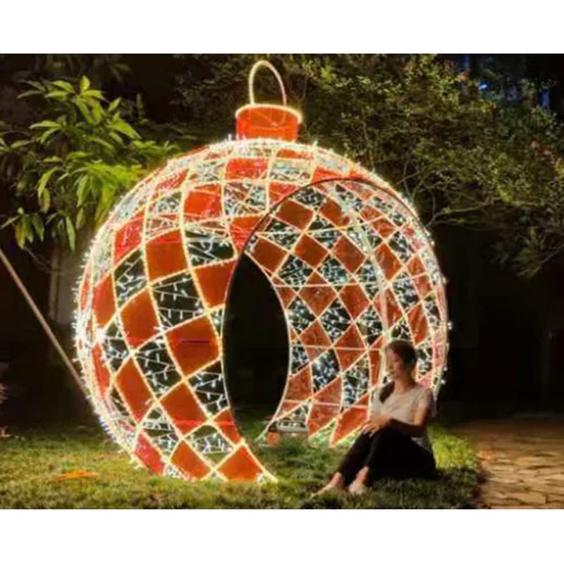 Large Outdoor Christmas Light Ball Made in China