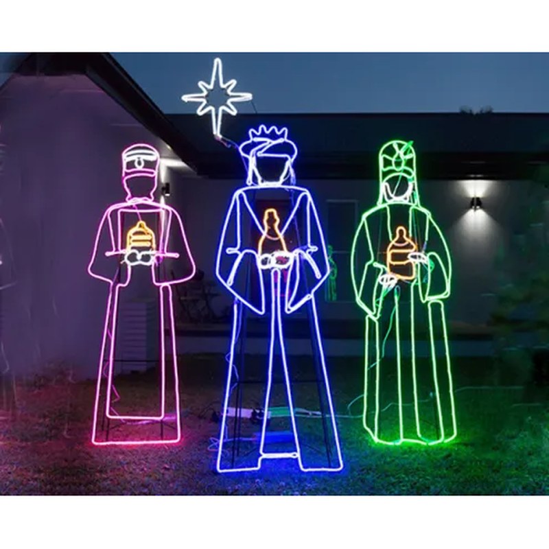 Christmas Three Wise Men Outdoor Light Decoration