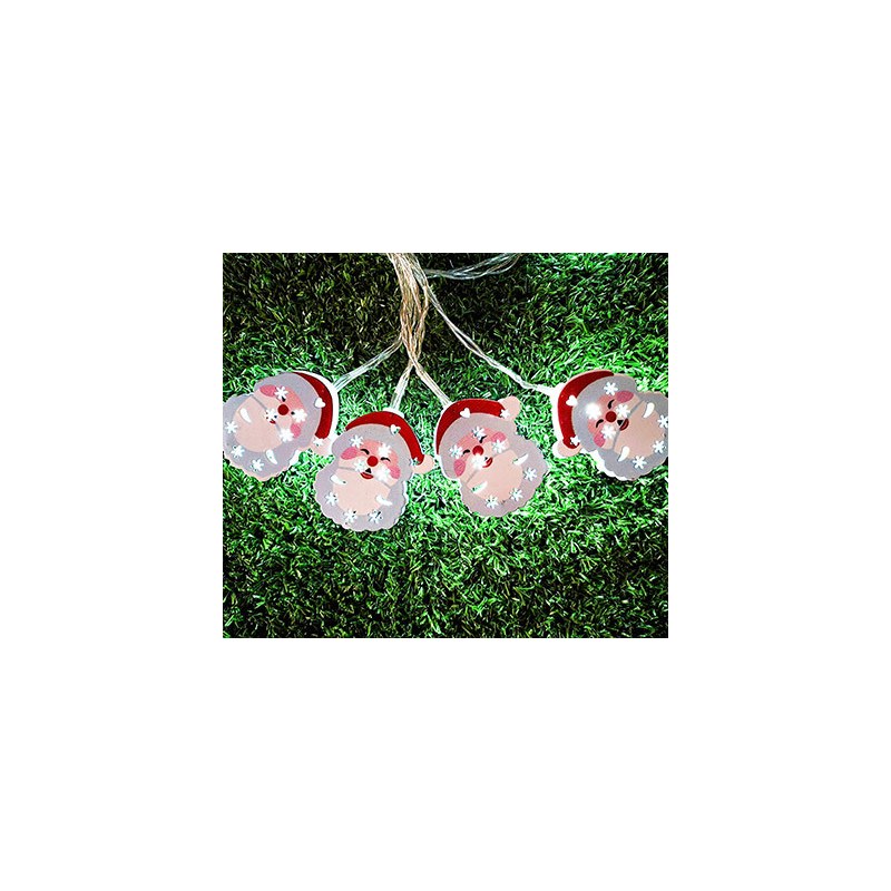 BO 10LED metal santa