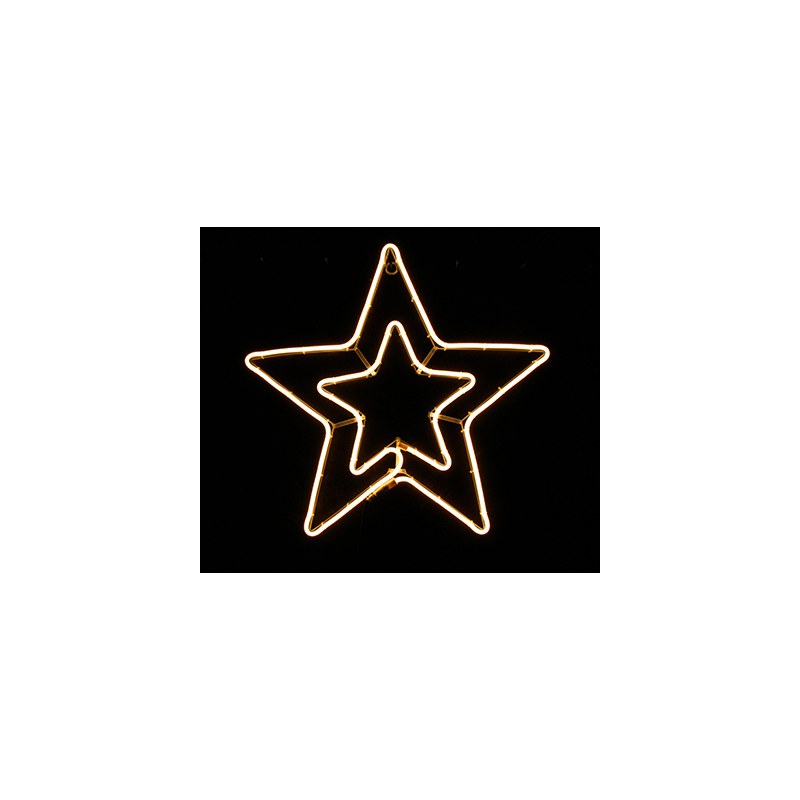 LED Neon Star | Led Warm White Twinkle Lights | DADI