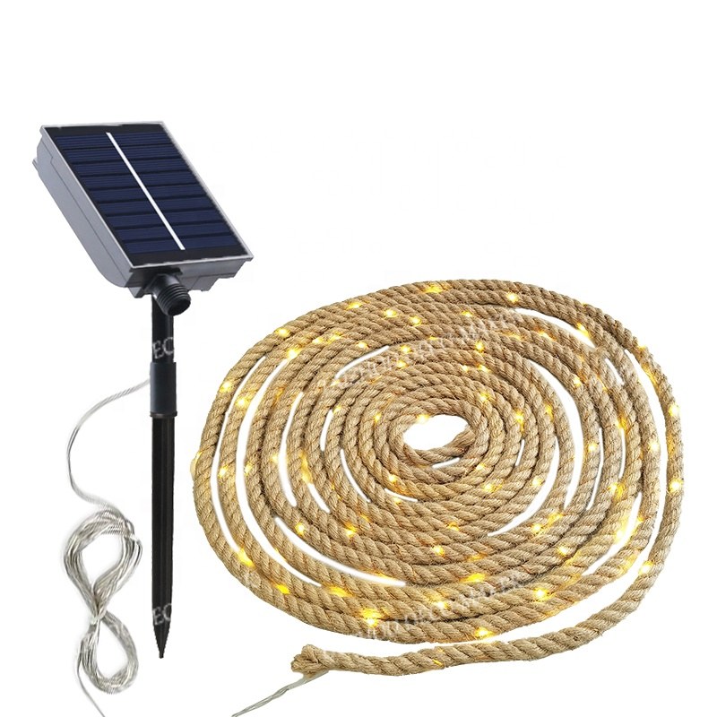 LED hemp rope light