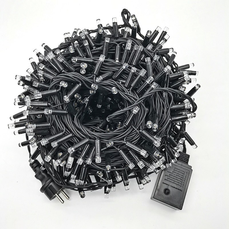 Rubber cable string light