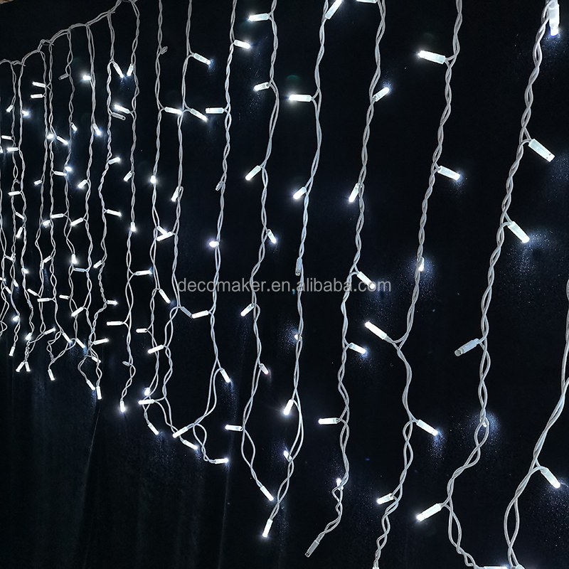 Rubber cable curtain light/flash/connectable