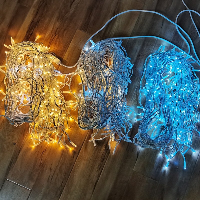 Rubber cable curtain light/flash/connectable