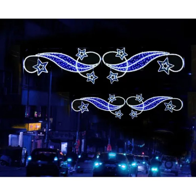 Blue Christmas Lights for Street Decoration