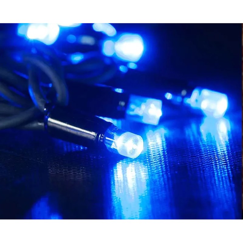 Christmas Outdoor Decorative Blue String Lights