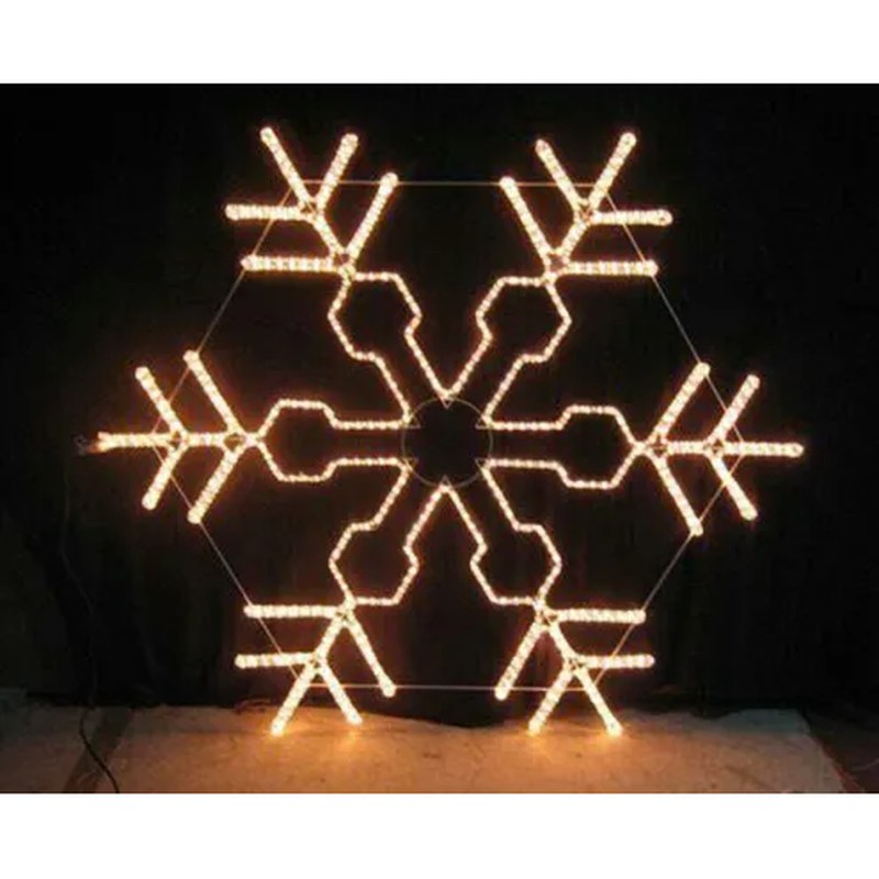 Warm White LED Snowflake Lights Wholesale