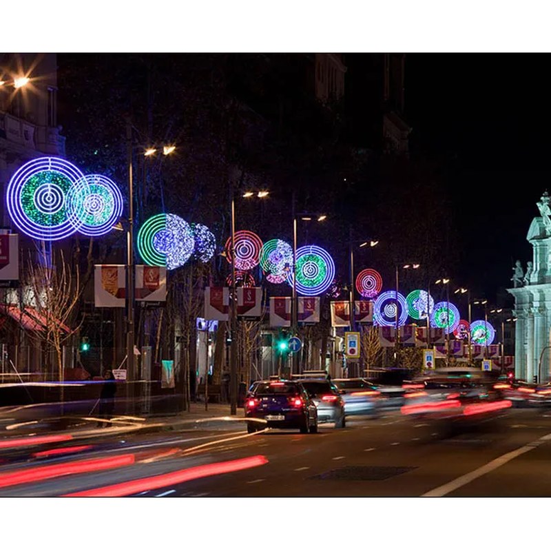 Outdoor Christmas Motifs for Street Decorations