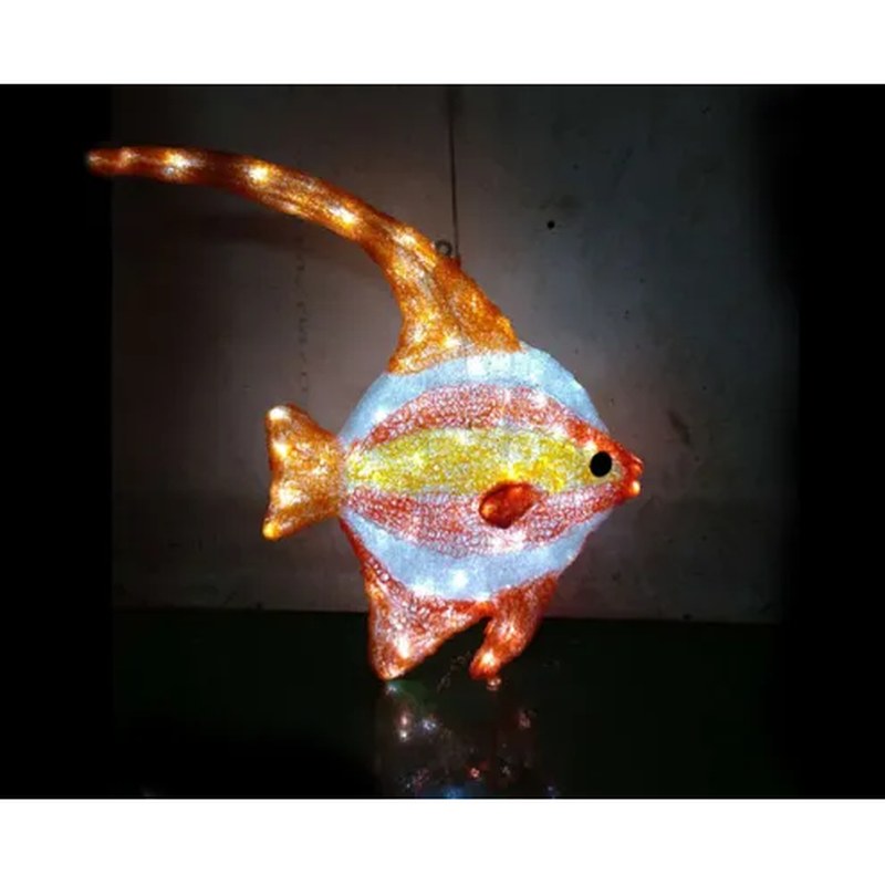 Holiday Decorative Fish with LED Lights for Sale