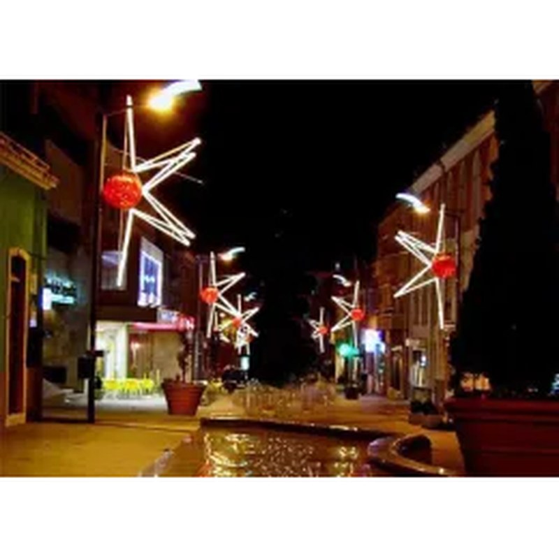 White and Warm Simple Outdoor Christmas Lights