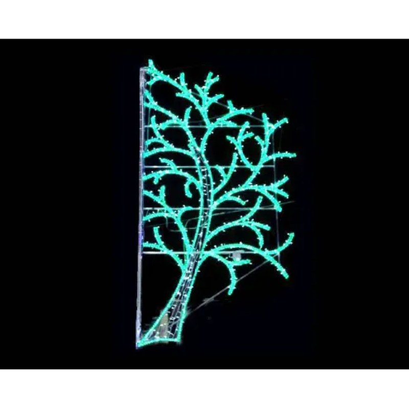 Tree Shape Christmas Light Pole Decorations