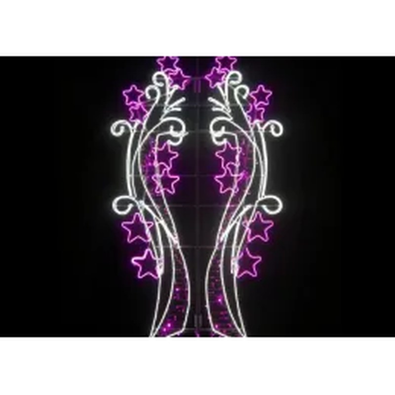 Outdoor Decorative Large Walkway Christmas Lights