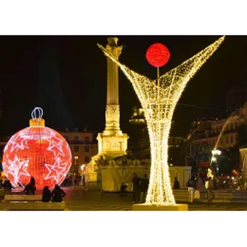 LED Christmas Tree Lights for street Poles