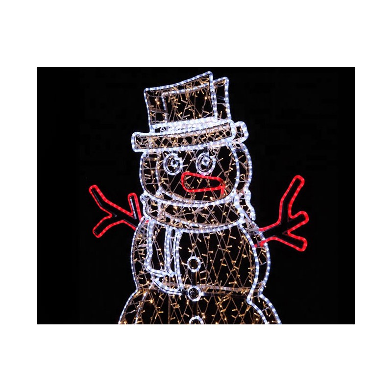 Christmas Outdoor Decorative LED Light Snowman