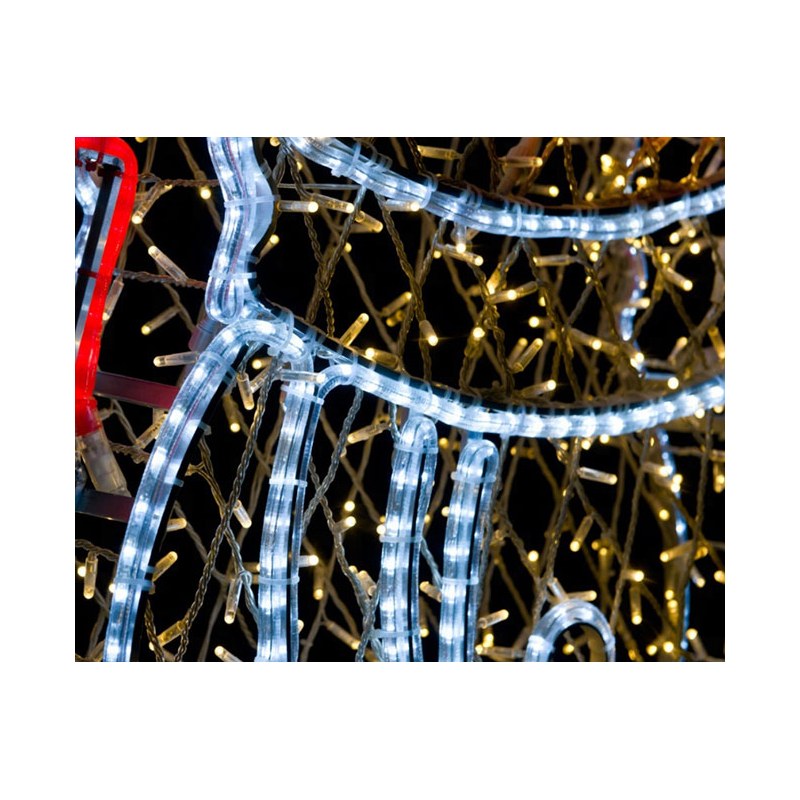 Christmas Outdoor Decorative LED Light Snowman