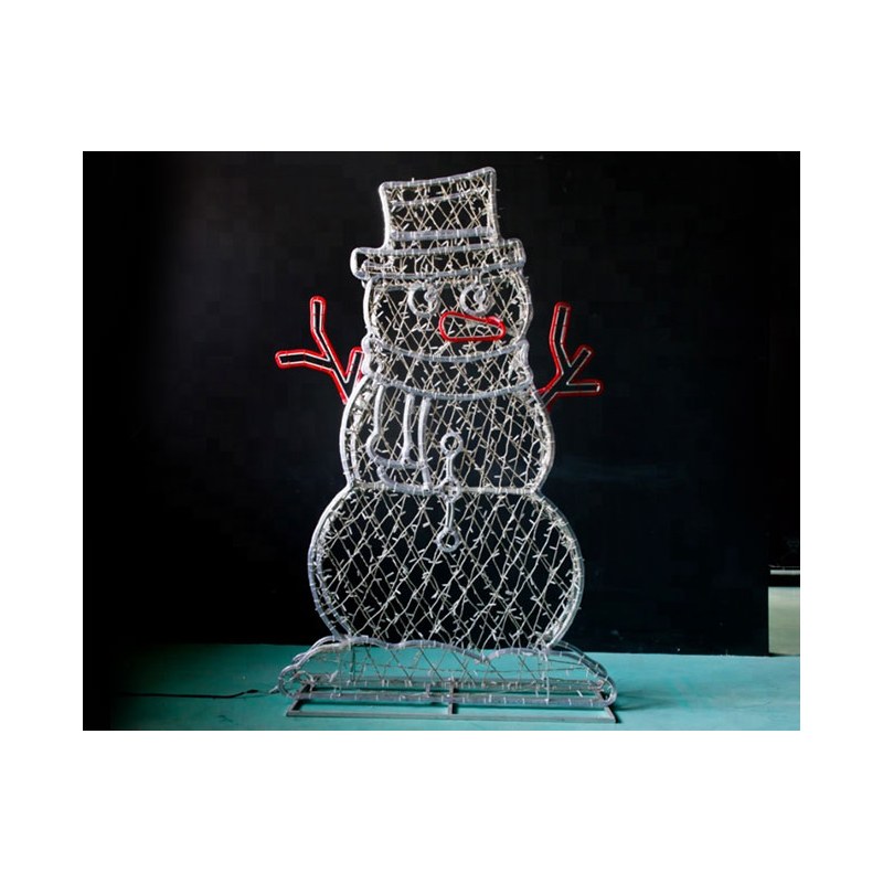 Christmas Outdoor Decorative LED Light Snowman