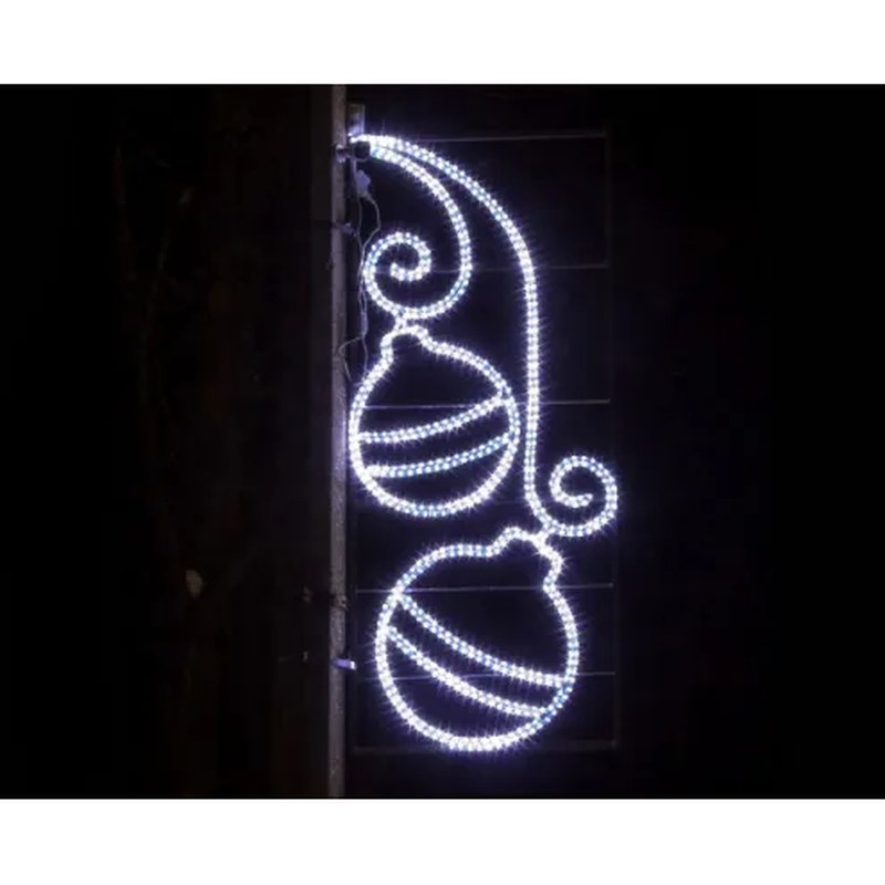 LED Light Christmas Ball Ornaments for Outside