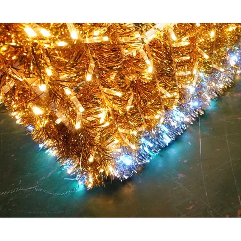 Outdoor Golden Christmas Light House for Sale