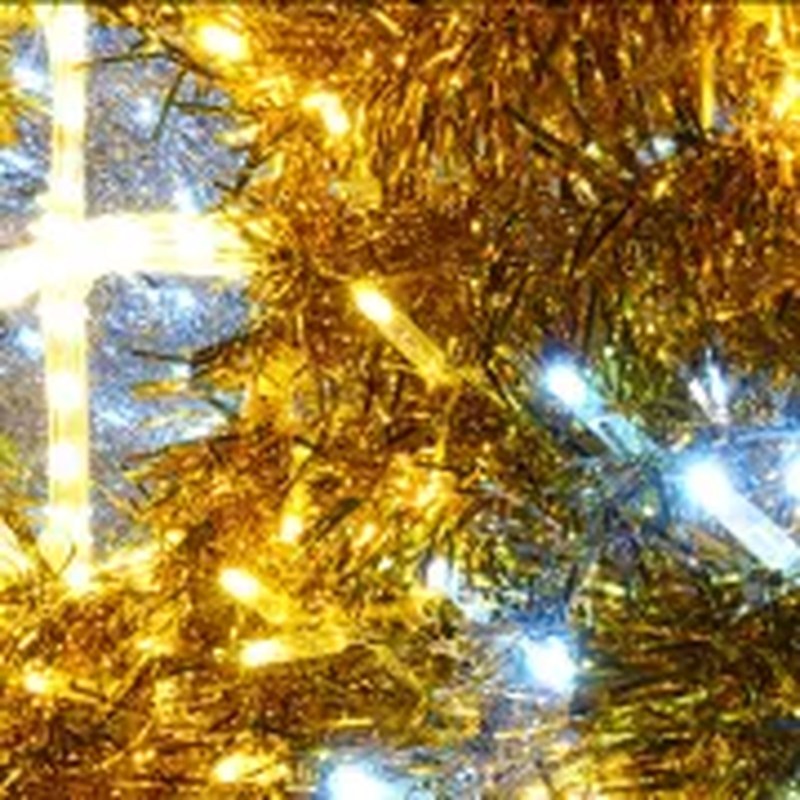 Outdoor Golden Christmas Light House for Sale