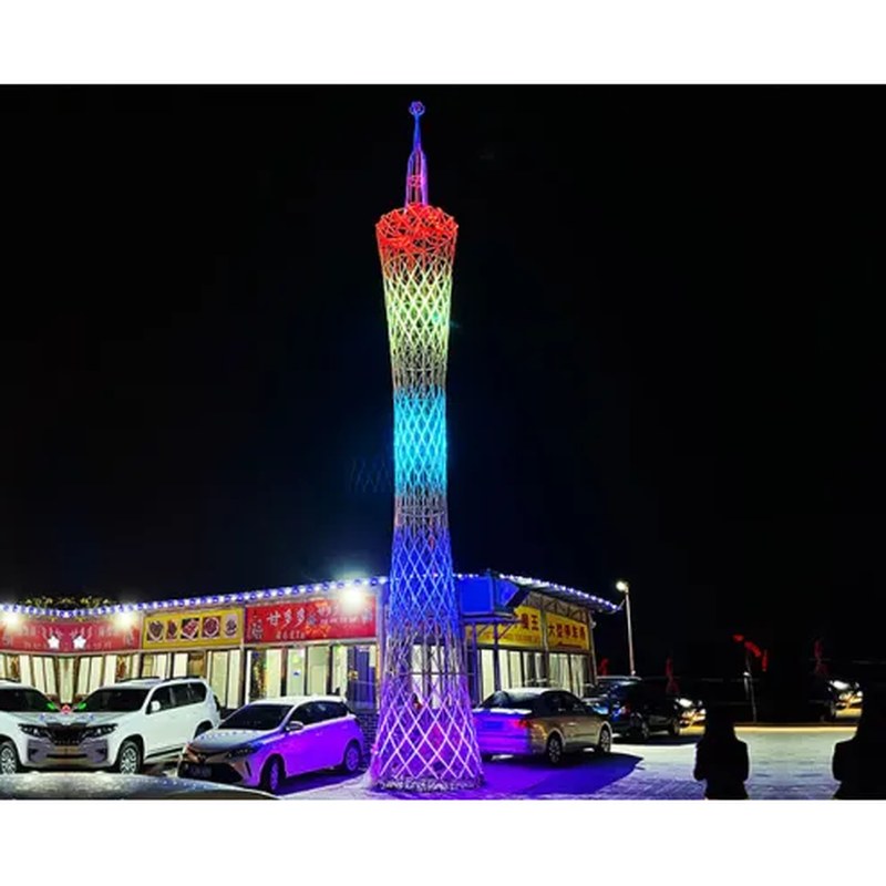 Large Holiday Decorative LED Tower Light