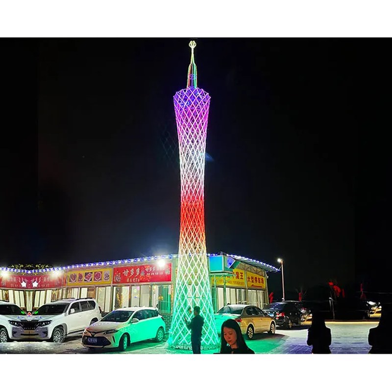 Large Holiday Decorative LED Tower Light
