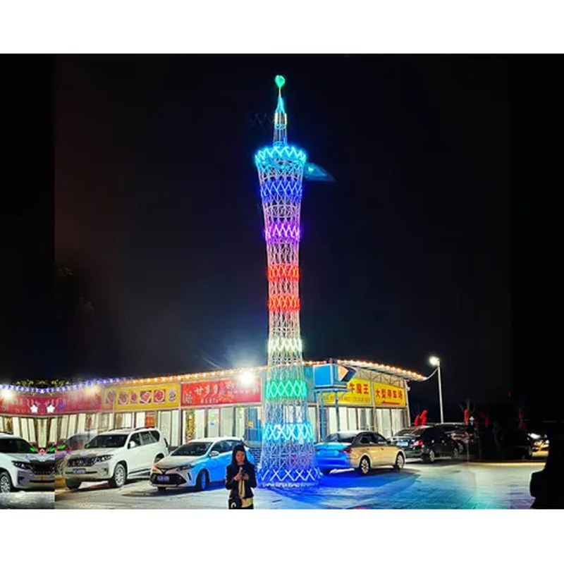 Large Holiday Decorative LED Tower Light