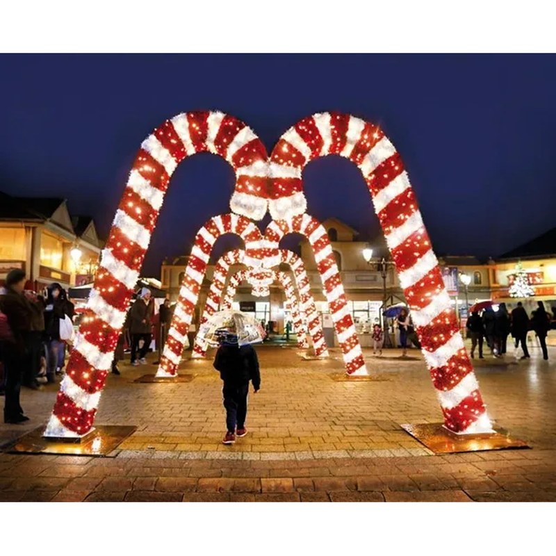 Commercial Outdoor Large White Christmas Tree