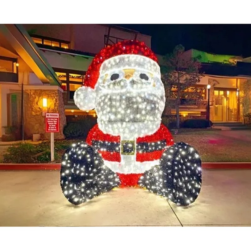 Santa Claus Light up Christmas Outdoor Decoration
