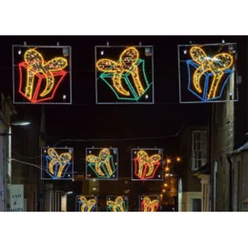 Christmas LED Motif Street Light Decorations