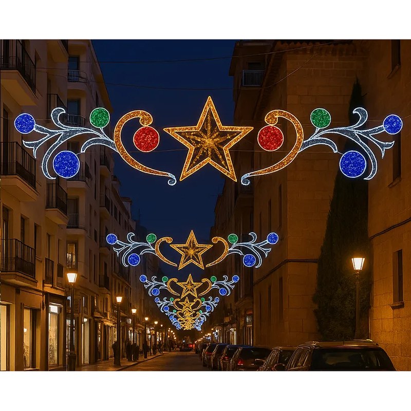 Giant Outdoor Spiral Lighted Christmas Tree