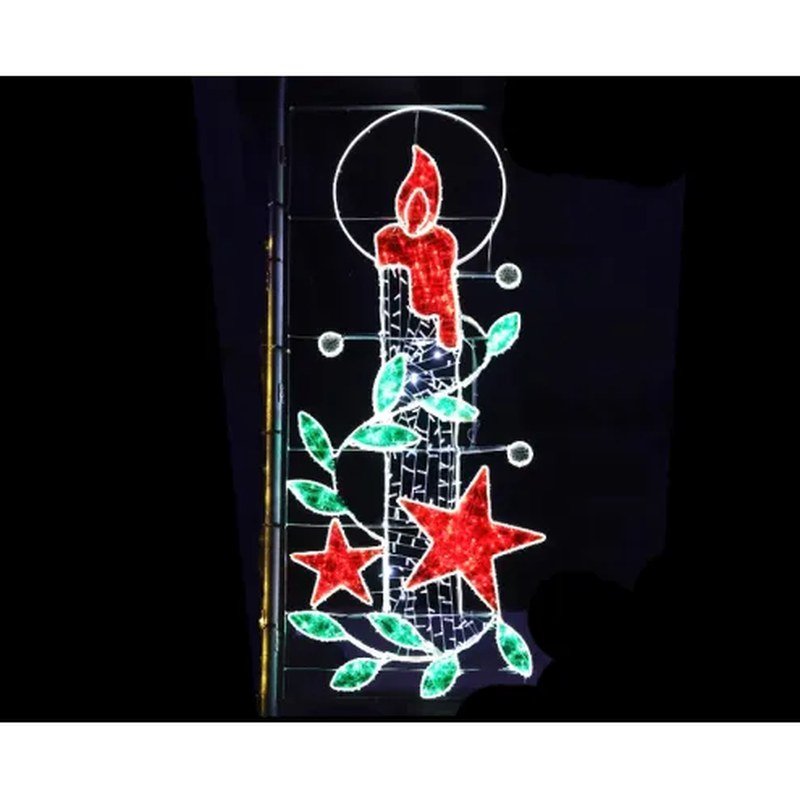 Street Light Candle Outdoor Christmas Lights