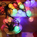 LED string light-PP ball/Solar – YZ-30007