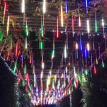 Solar LED Meteor Shower Lights Made in China- YZ-40112