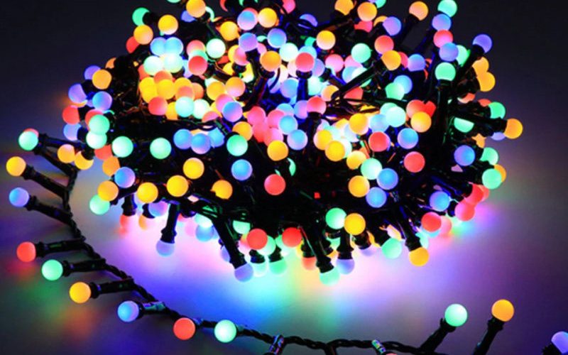 Light Strands More Suitable for Gardens — 8mm LED Milk Bulb